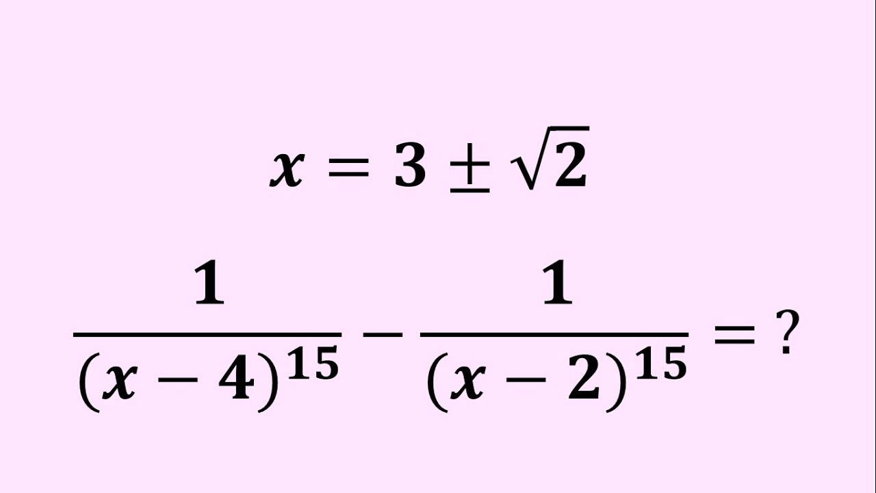 Want to Crack This Problem? Watch Here! | An Easy and Simple Technique