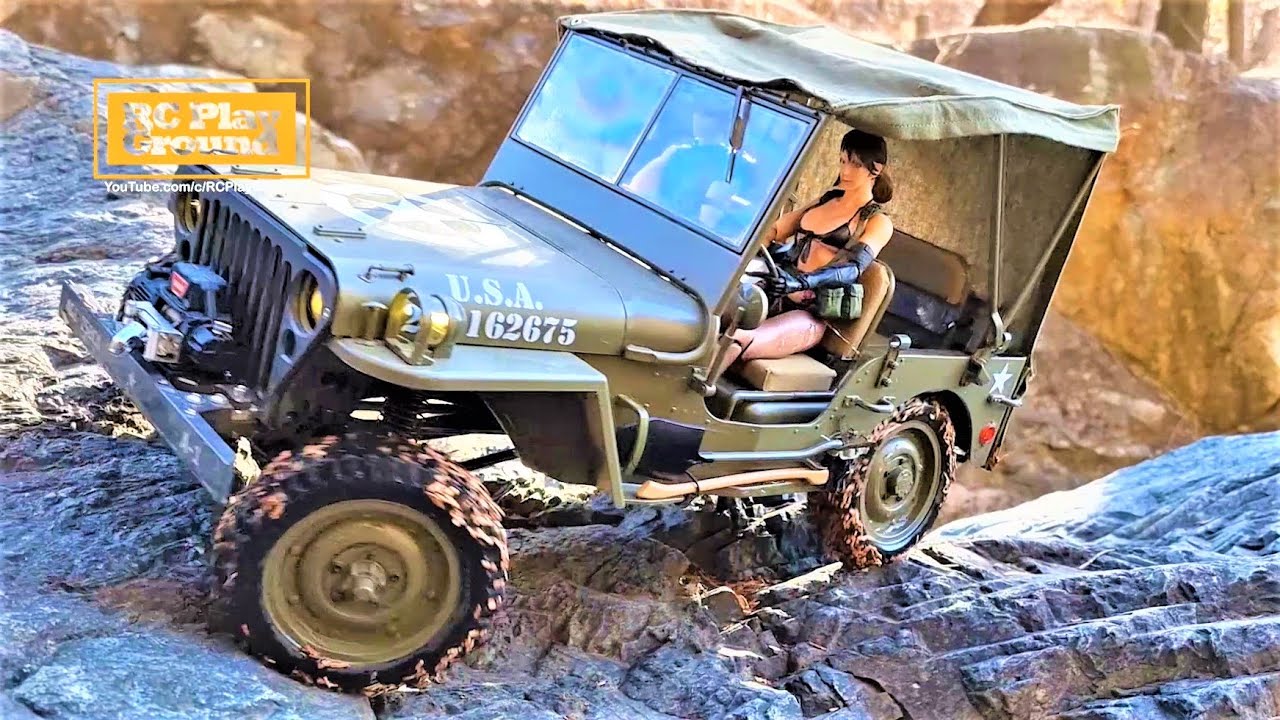 RC Car Willys Jeep ROC Hobby 1941 MB Scaler Valley Rock Crawling 윌리스 지프