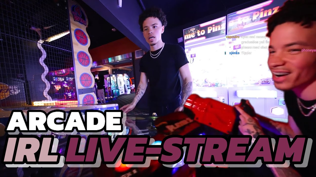 LIL MOSEY TAKES OVER ARCADE!