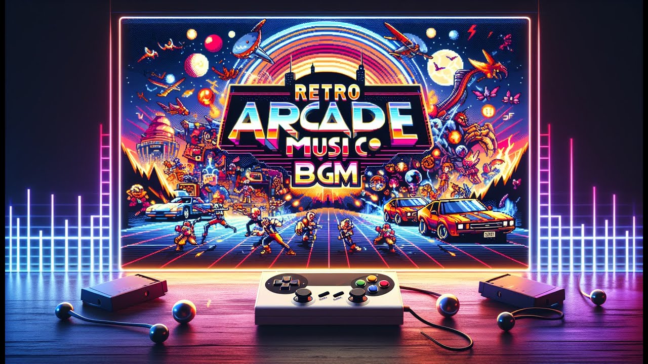 Retro Arcade Music BGM | Игровая Фоновая Музыка 30 Мин