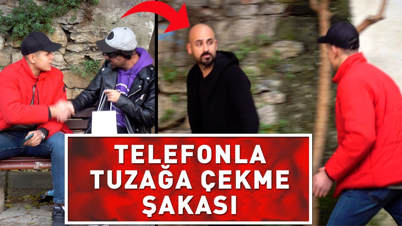 TELEFONLA TUZAĞA ÇEKME ŞAKASI ! (%100 İPHONE 13)