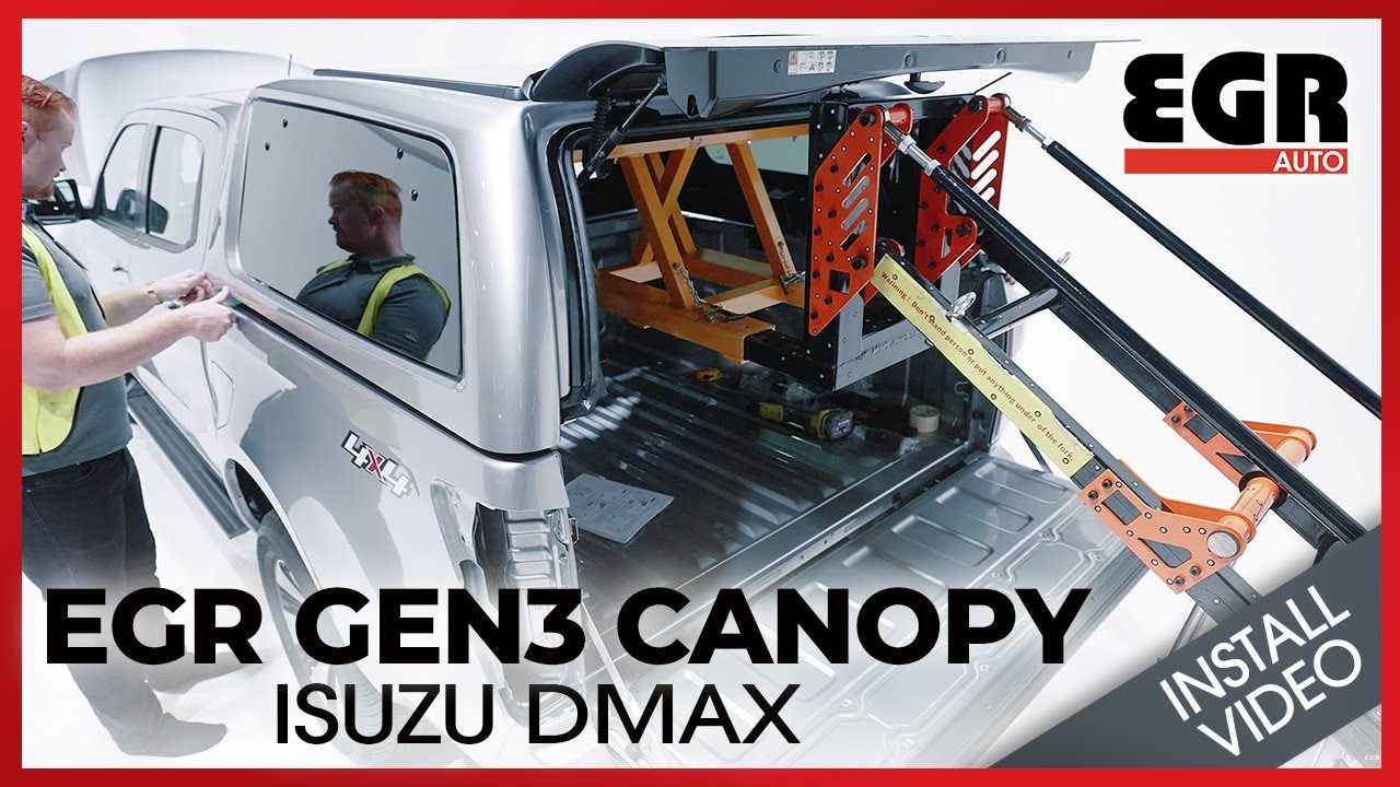 The EGR GEN3 Canopy || Isuzu DMAX Install Video
