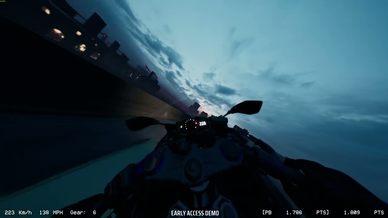 Lanesplit Demo İlk Bakış | En Gerçekçi Motorsiklet Oyunu! #lanesplit #motorcycle #motorcyclegame