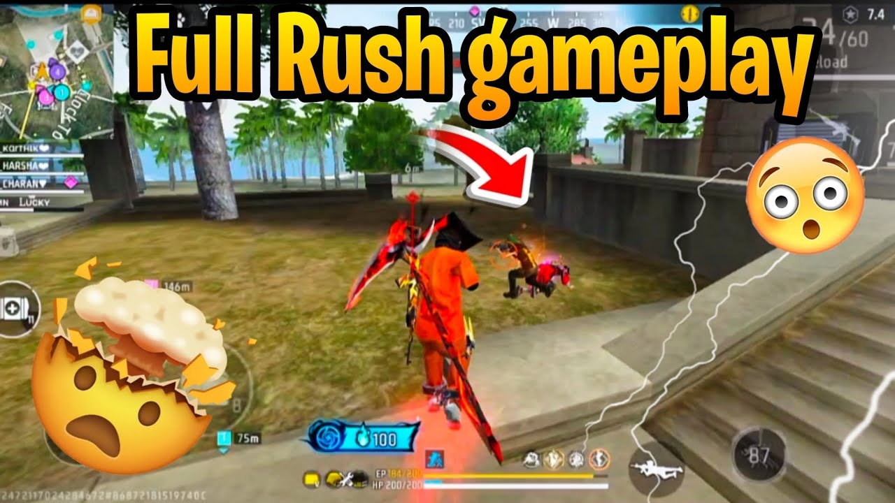Full Rush Gameplay With My Guild Mates | Part -2 Gameplay chudu mawa 😡 #freefire 