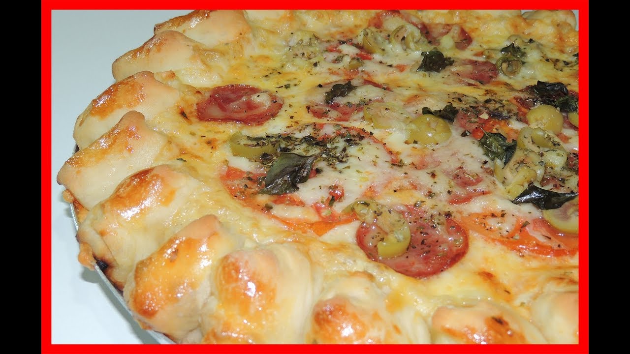 Pizza Hut pop a Receita mais fácil de fazer em casa