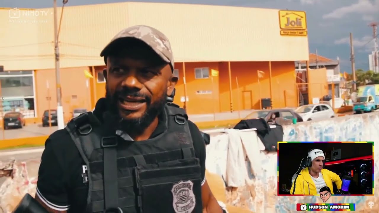 HUDSON AMORIM REAGINDO - OPERAÇÃO POLICIAL #57: DOIS TRAFICANTES BEM DIFERENTES - PIOR VÍCIO QUE TEM