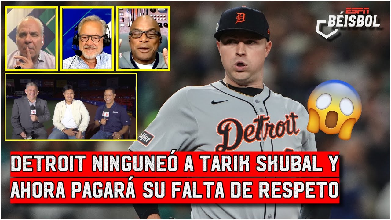 Tigres de Detroit LE FALTÓ el RESPETO y NINGUNEÓ a Tarik Skubal que GANÓ el ARBITRAJE | ESPN Béisbol