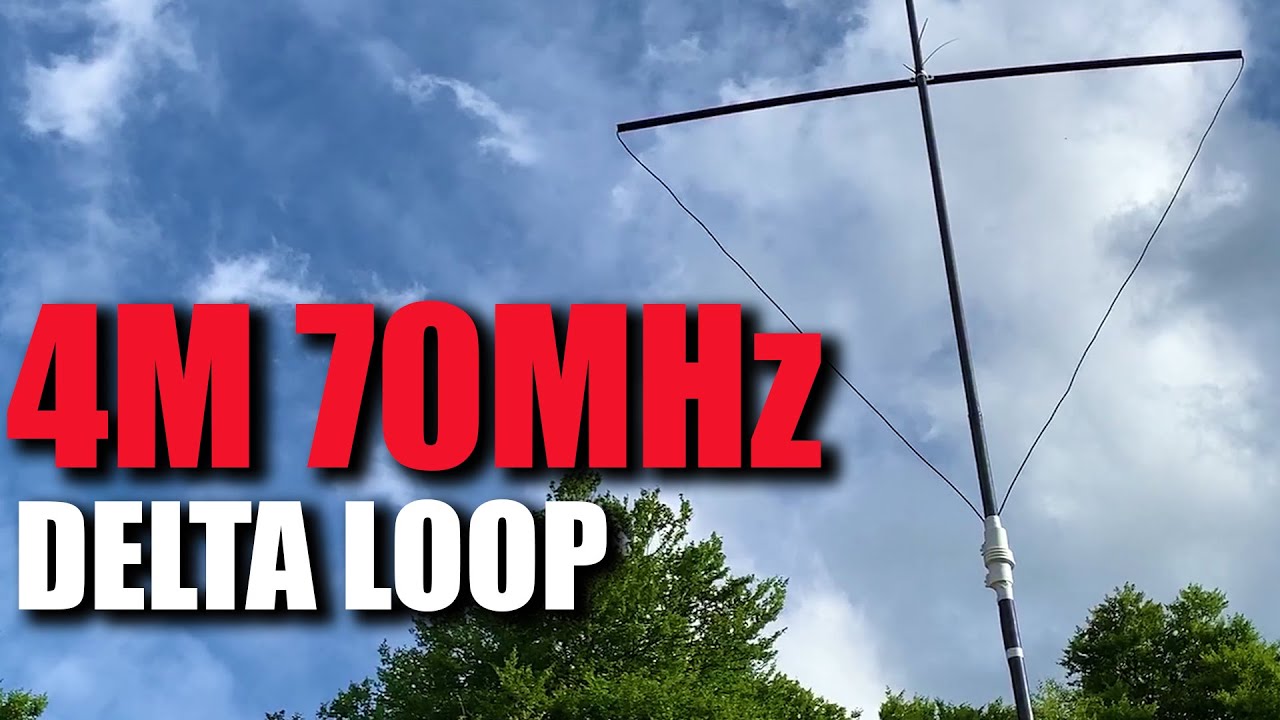 Homemade 4M (70MHz) Delta Loop Antenna