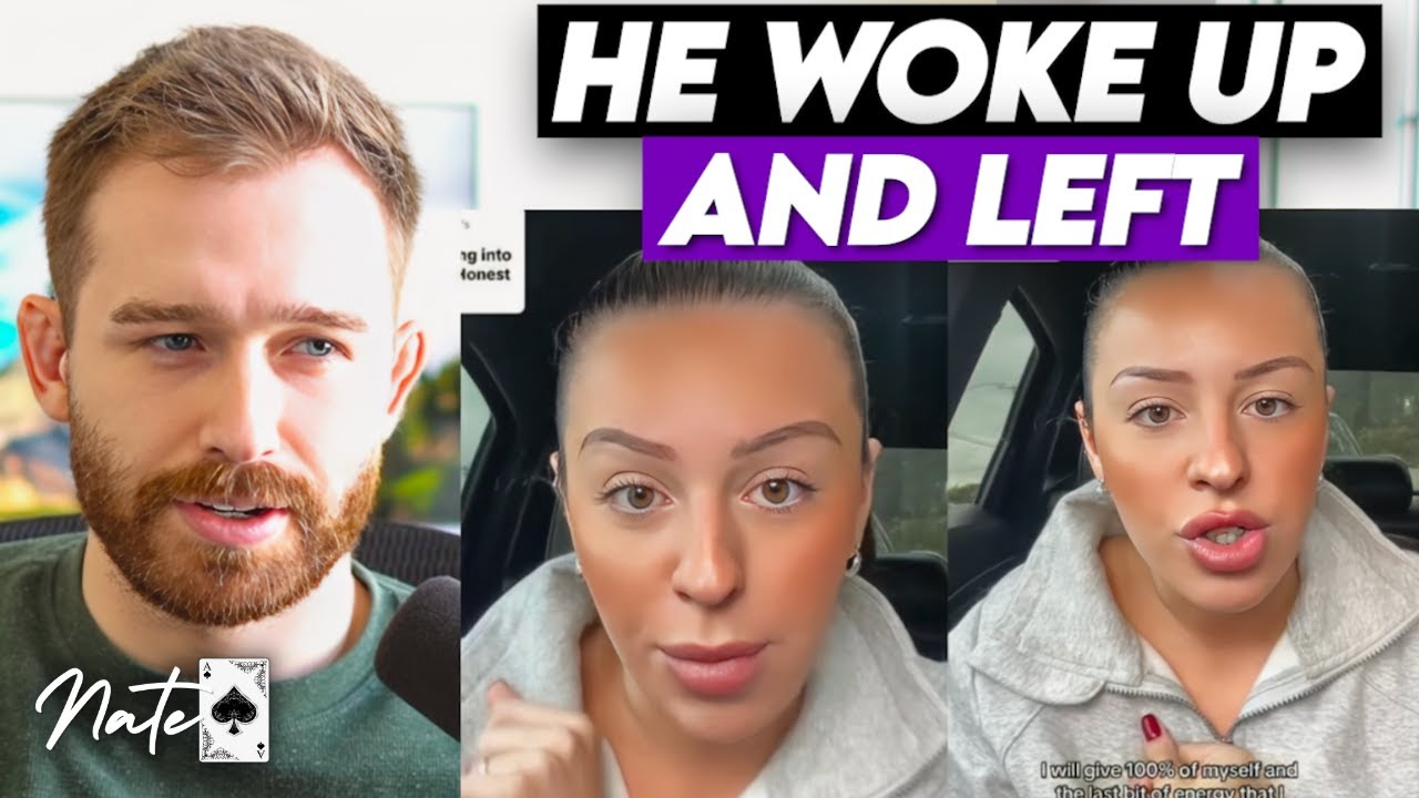 "Red Pill Content Ruined My Relationship" Woman Upset Boyfriend Woke Up and Walked Away