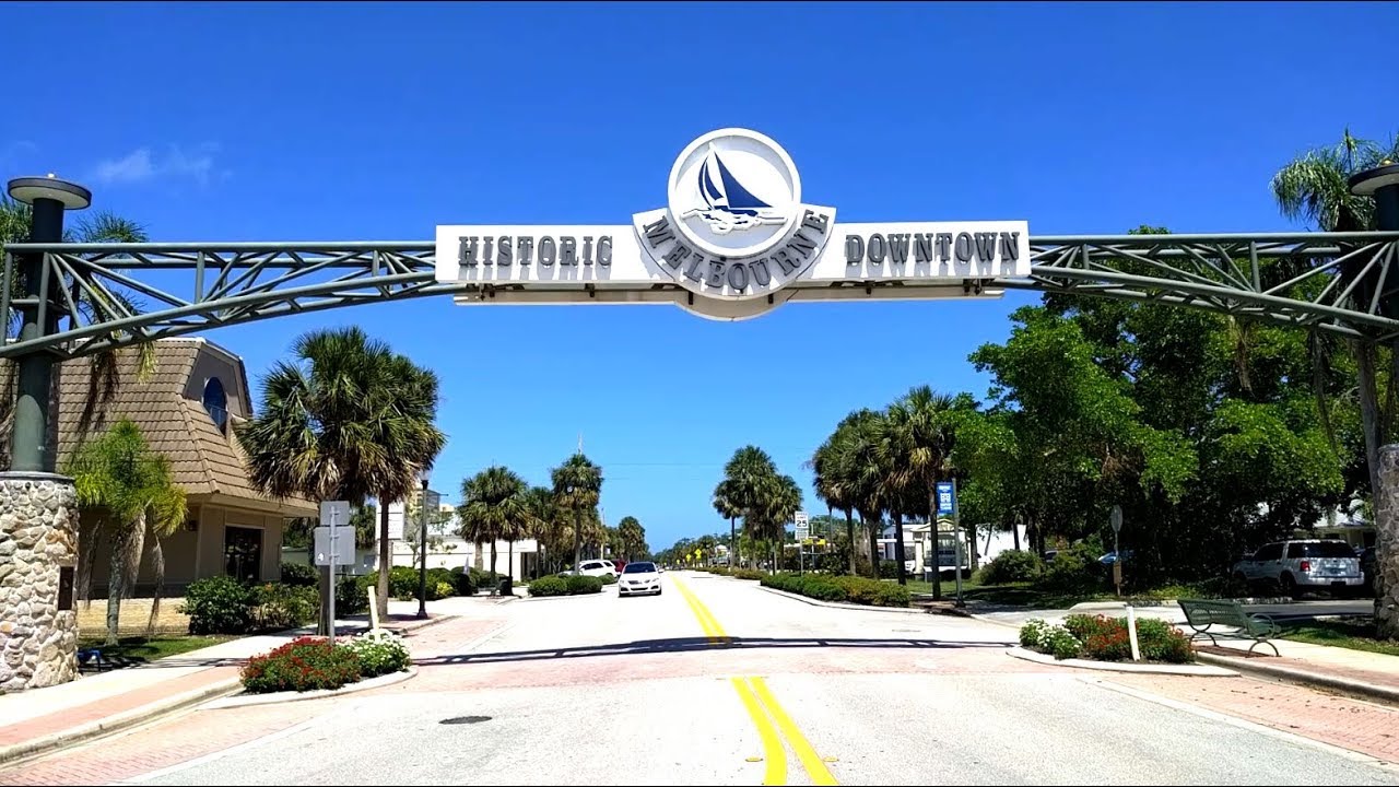 Historic Downtown Melbourne in Melbourne, Florida