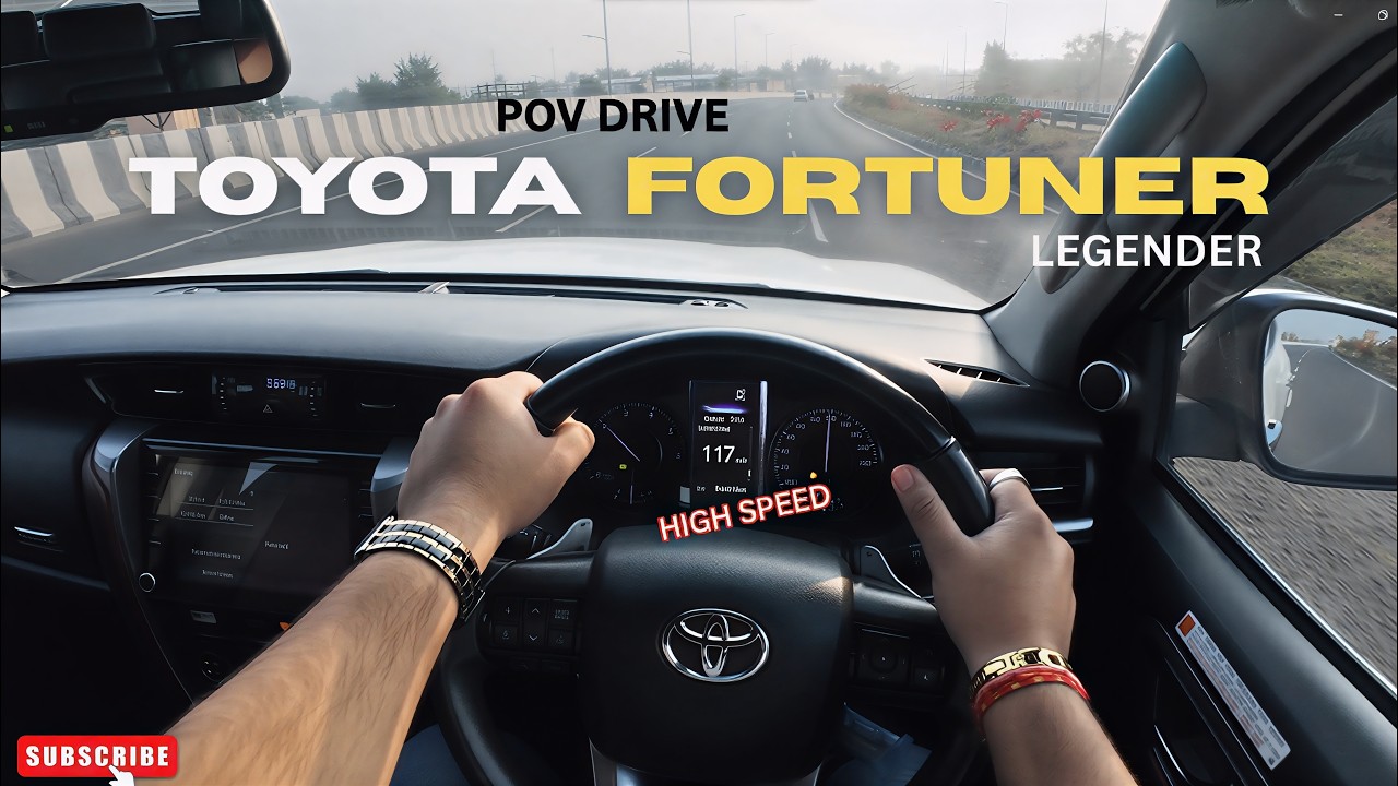 2026 TOYOTA FORTUNER LEGENDER | 2.8 L  201 BHP Diesel | POV Drive Highway