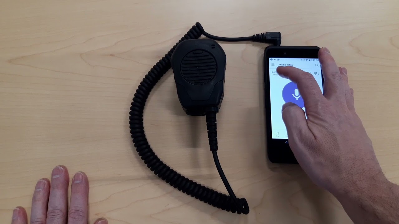 REVIEW: Microsoft Teams Walkie Talkie Klein Valor Speaker Mic