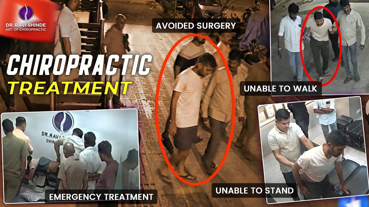 LIVE CCTV: Severe Sciatica & Back Pain RELIEF in 1 Session at Dr. Ravi | Next Day Surgery Cancelled