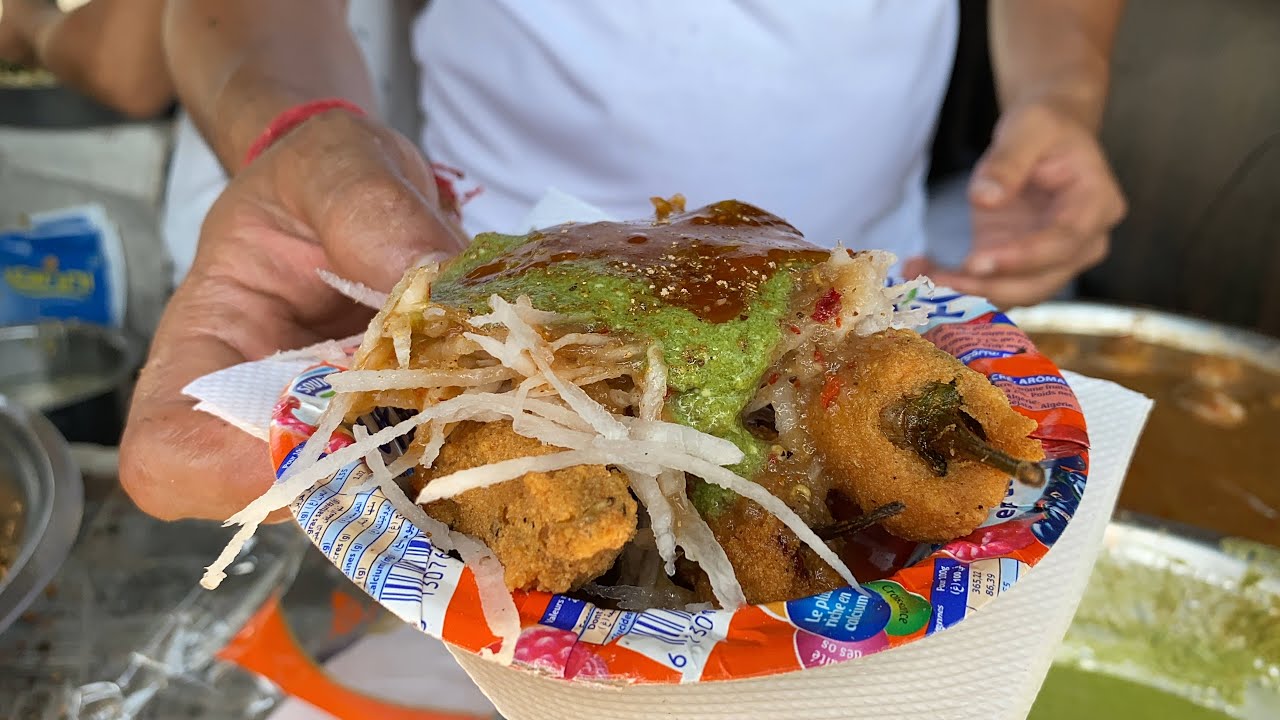 JAMMU's Famous ₹20 Lakhanpur ke Dal Laddu || Bhalle || Dal Vada || Mirch Pakora ❤️