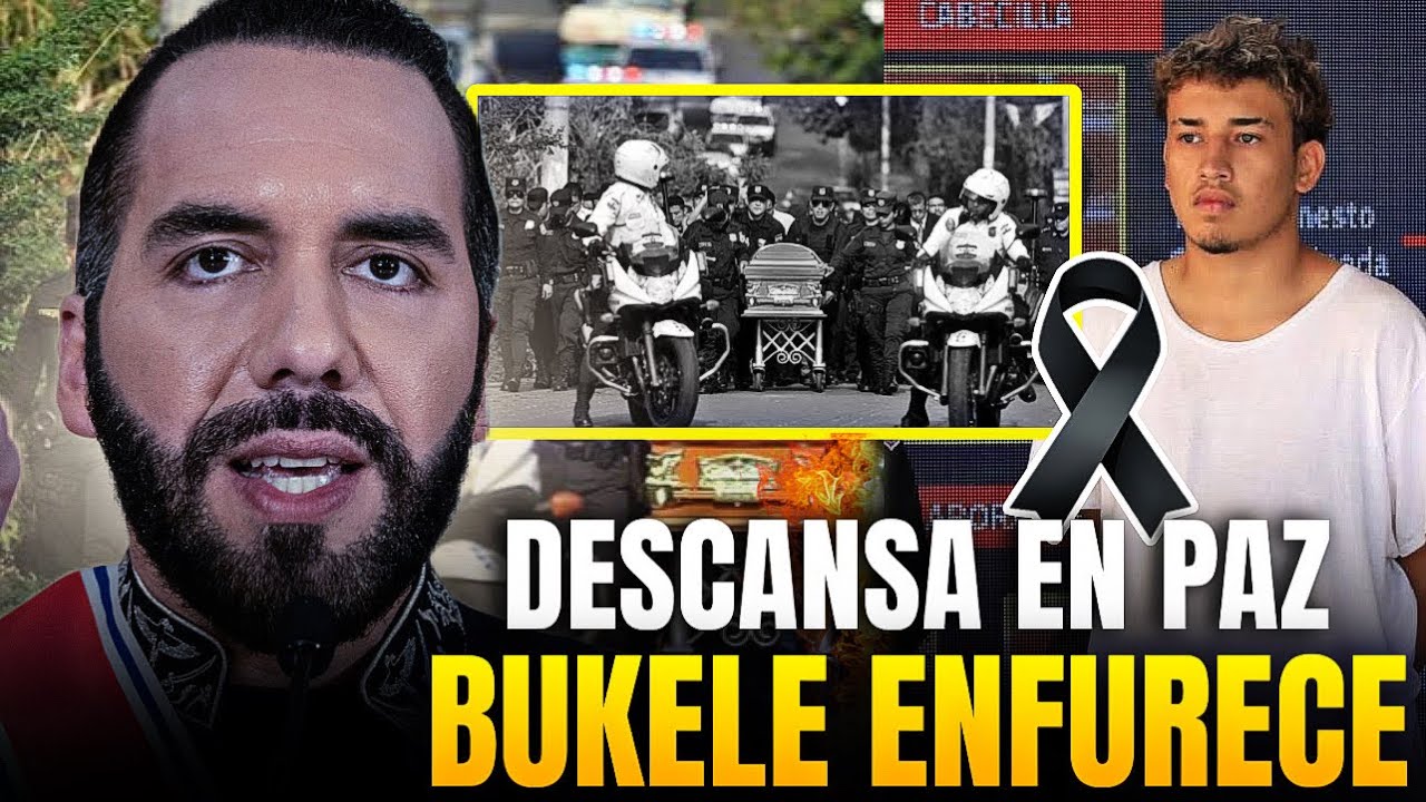 QUE DESCANSE EN PAZ BUKELE EXPLOTA POR LA MUERTE DE UN POLICÍA🚨 ¡ASÍ REACCIONÓ!