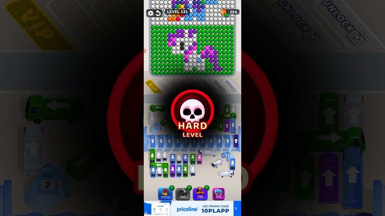 Bubble Bus 🚌: Parking Jam Puzzle Game level 130 to 131 gameplay walk-through 2026#Game#gaming