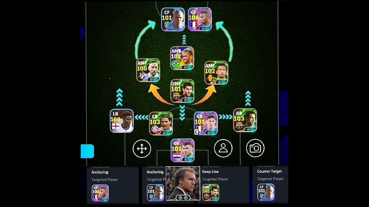 100% Best Long Ball Counter Formation In eFootball 2025 !! ☠️🔥 Best Formation For Quick Counter