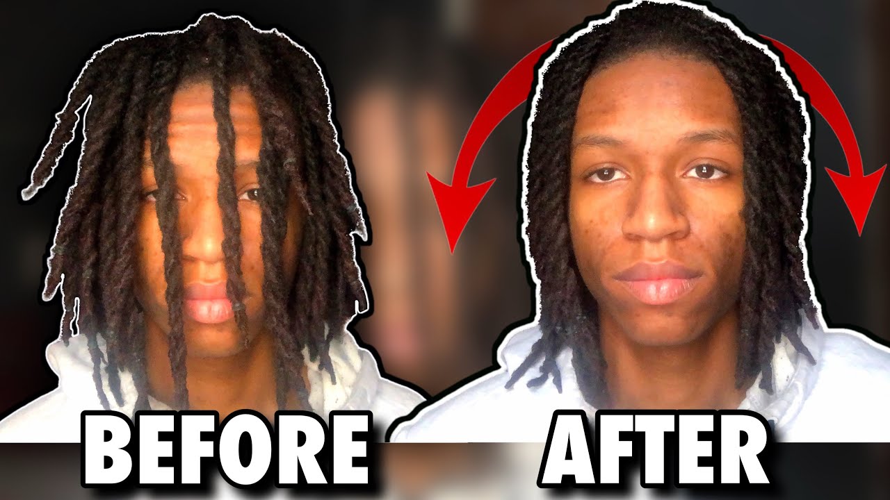 HOW TO KEEP DREADS OUT YOUR FACE *EASY*