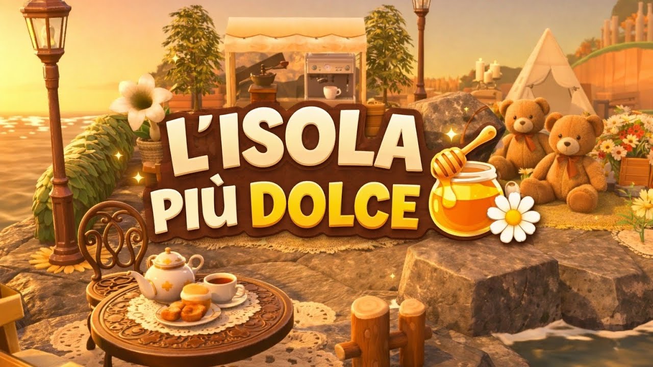 Ho trovato L'ISOLA PIU DOLCE su Animal Crossing… 🍯🧸