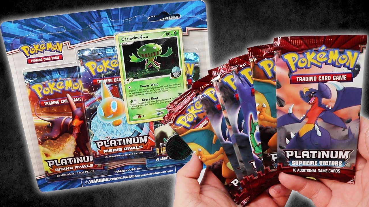 Old Blister Pack & Platinum Supreme Victors Booster Packs! Pokemon Card Throwback Thursday!