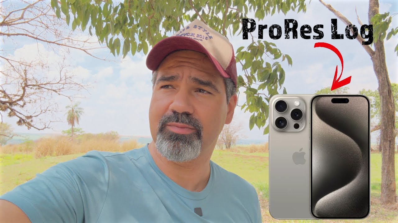 iPhone 15 Pro Max Gravando em ProRes Log - HDR - SDR