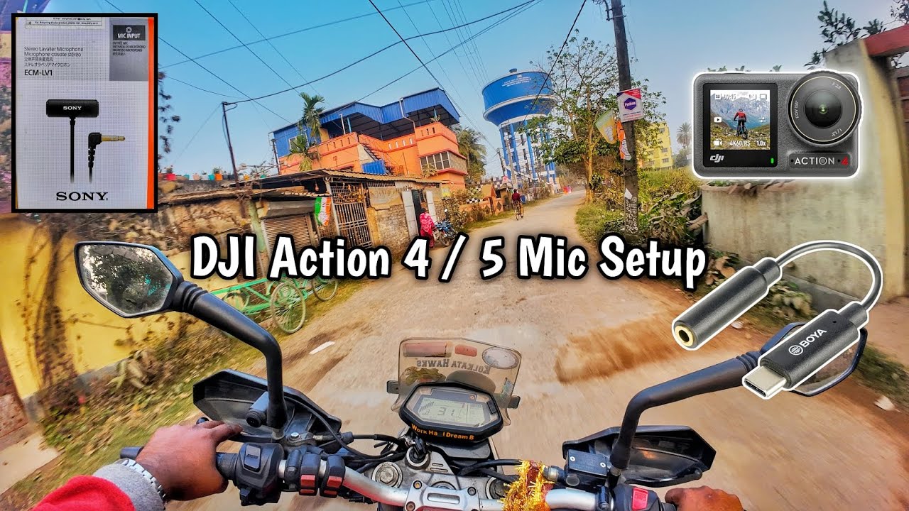 DJI Action 4 Audio: Best Motorcycle Wind Noise Solutions for Vlogging 
