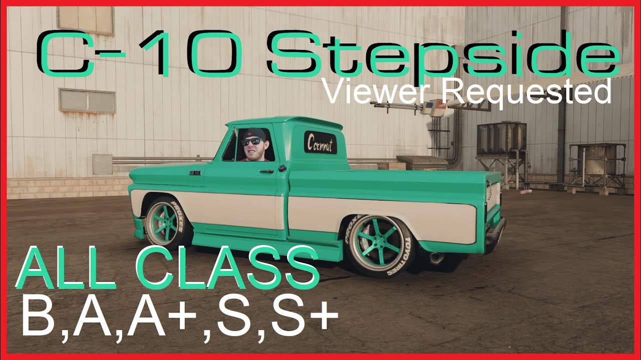 ТОМ №2 (B,A,A+,S,S+) Chevrolet C-10 Stepside - 3-ступенчатая коробка передач Truck Slayer - Need ...