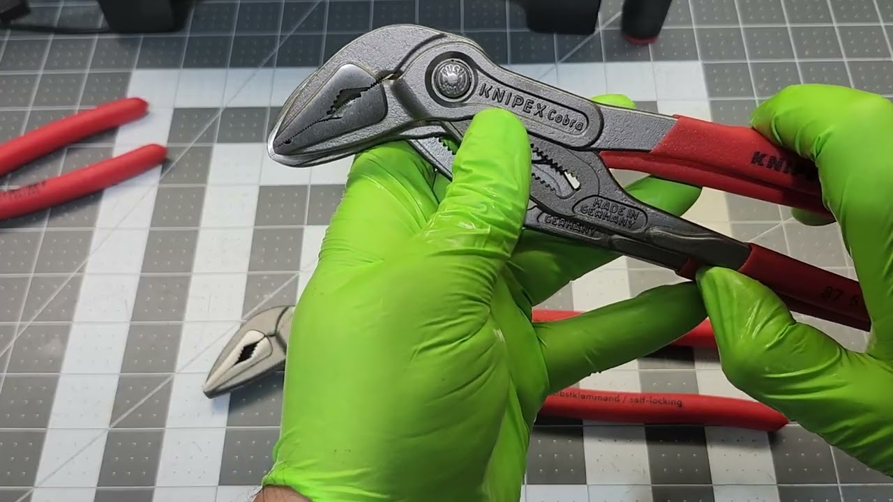 Let's try this again. The actual *NEW* Knipex Cobra ES Extra Slim, one plier to rule them all?