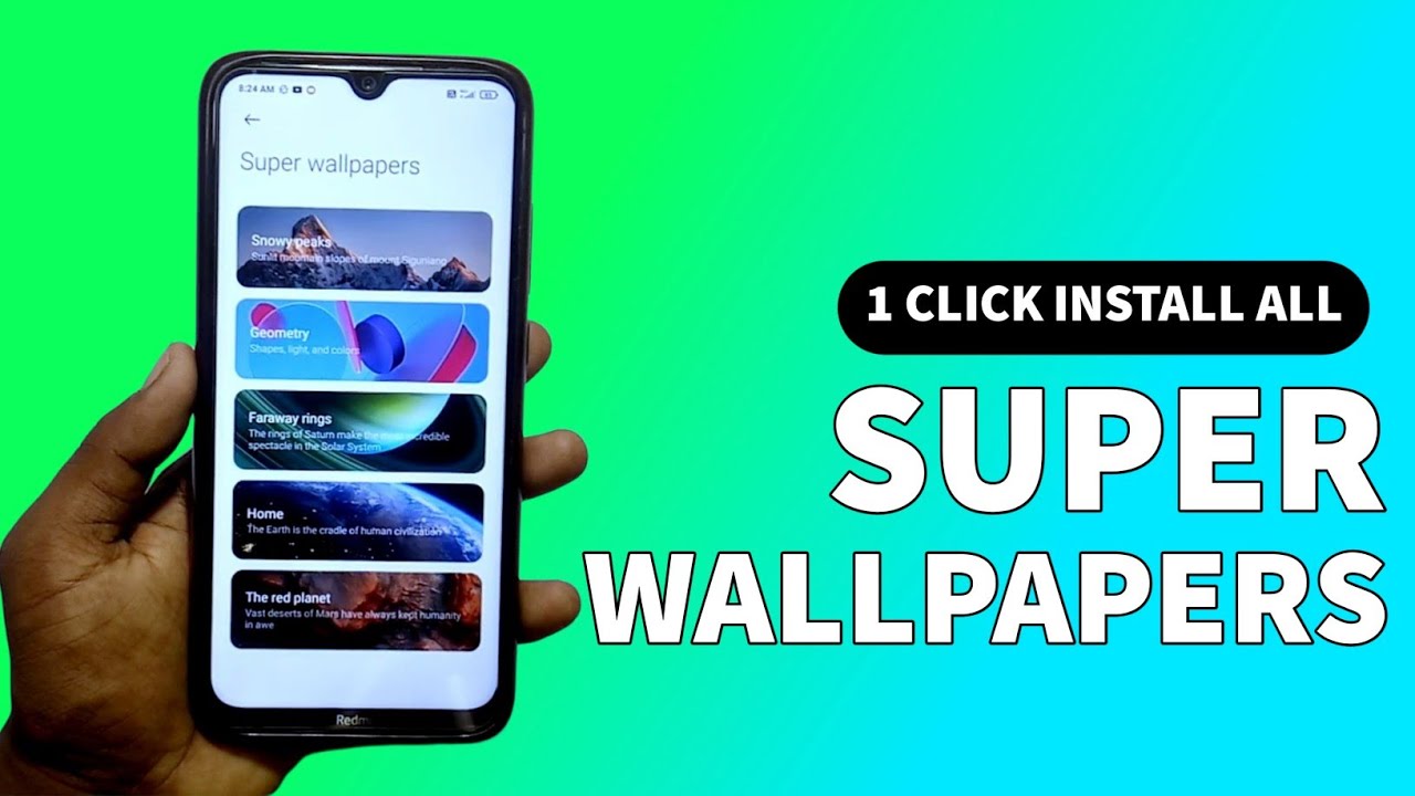Install MIUI 12.5 Super Wallpaper Any Xiaomi Without Error | MIUI 12.5 Update | Dot SM
