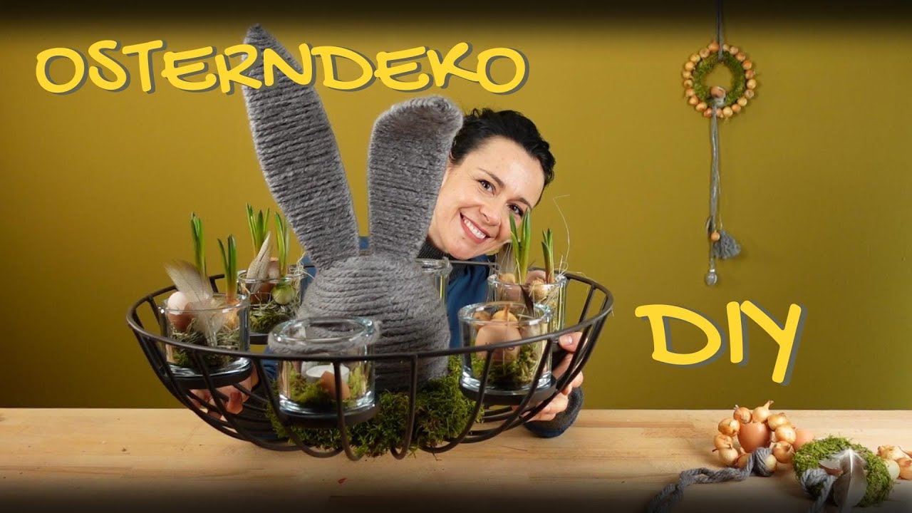 OSTERDEKO/ SCHALENDEKO FRÜHLINGSHAFT/ DIY-IDEE