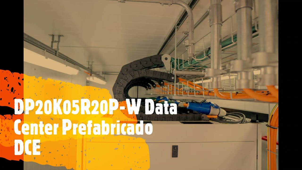DP20K05R20P W   -  Data Center Prefabricado, Certificado Rated 3 TIA942-B