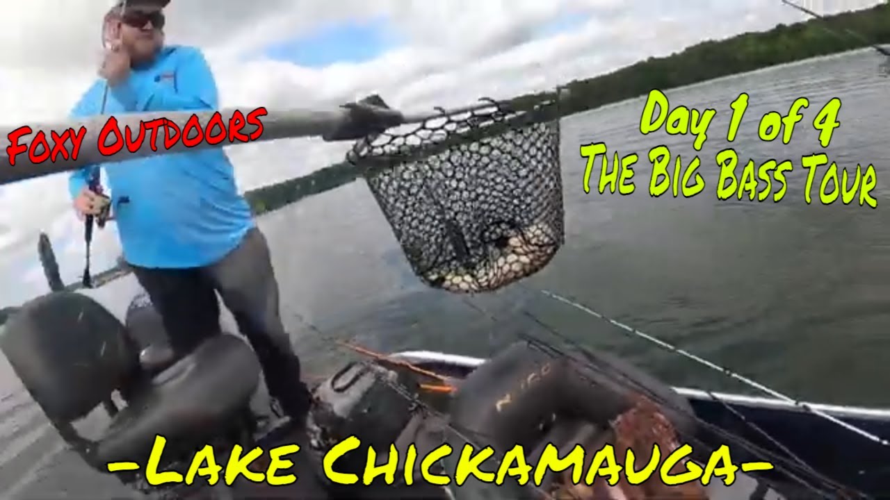 Day 1 of the Big Bass Tour on Lake Chickamauga 2024!