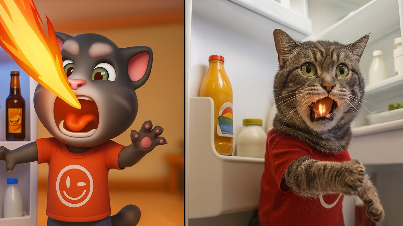 Talking Tom Cat 2025 In Real Life Part 27