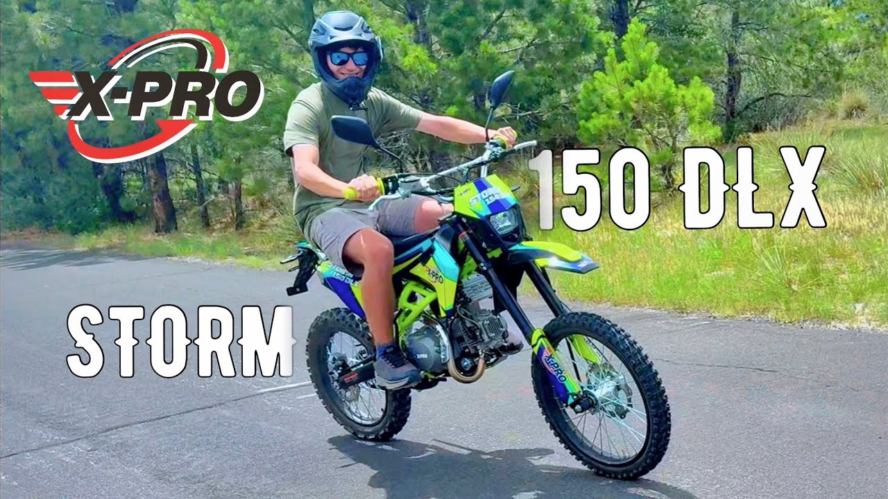 Breaking In My $1200 AMAZON Dual Sport! (X-Pro Storm 150 DLX)