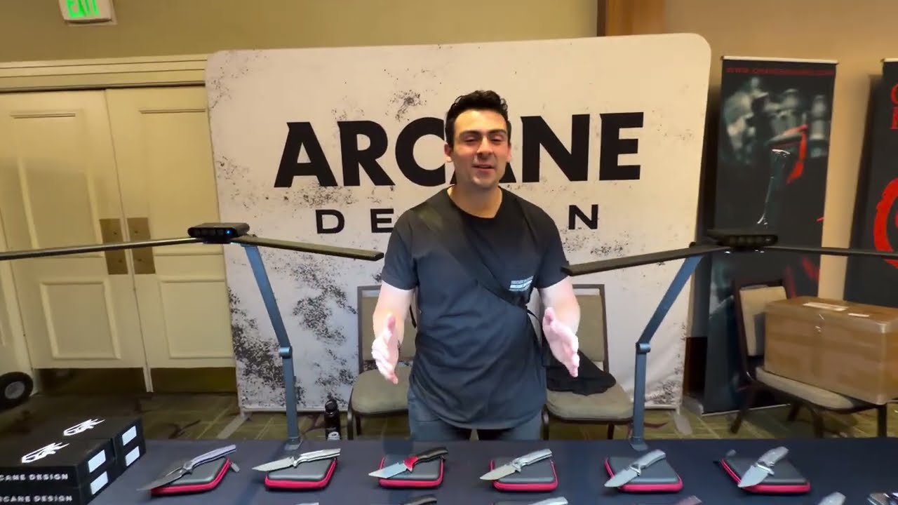 Arcane Design CCKS “California Custom Knife Show” Spring Event Costa Mesa, California