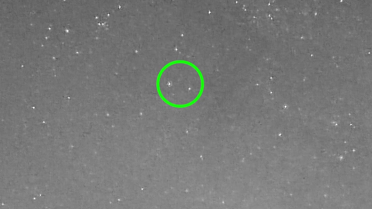 Night Vision Watch - Multiple Flying Objects, Meteors, Stationary Blinking Lights, and more!