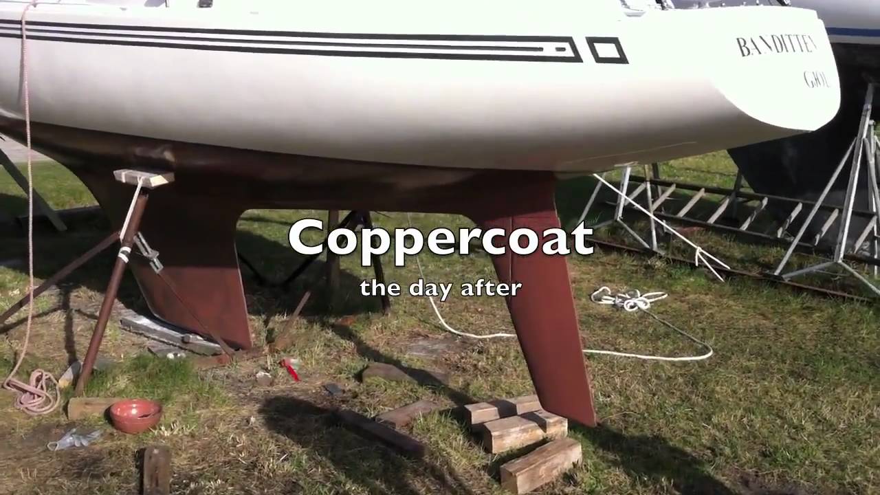 coppercoat on h-boat