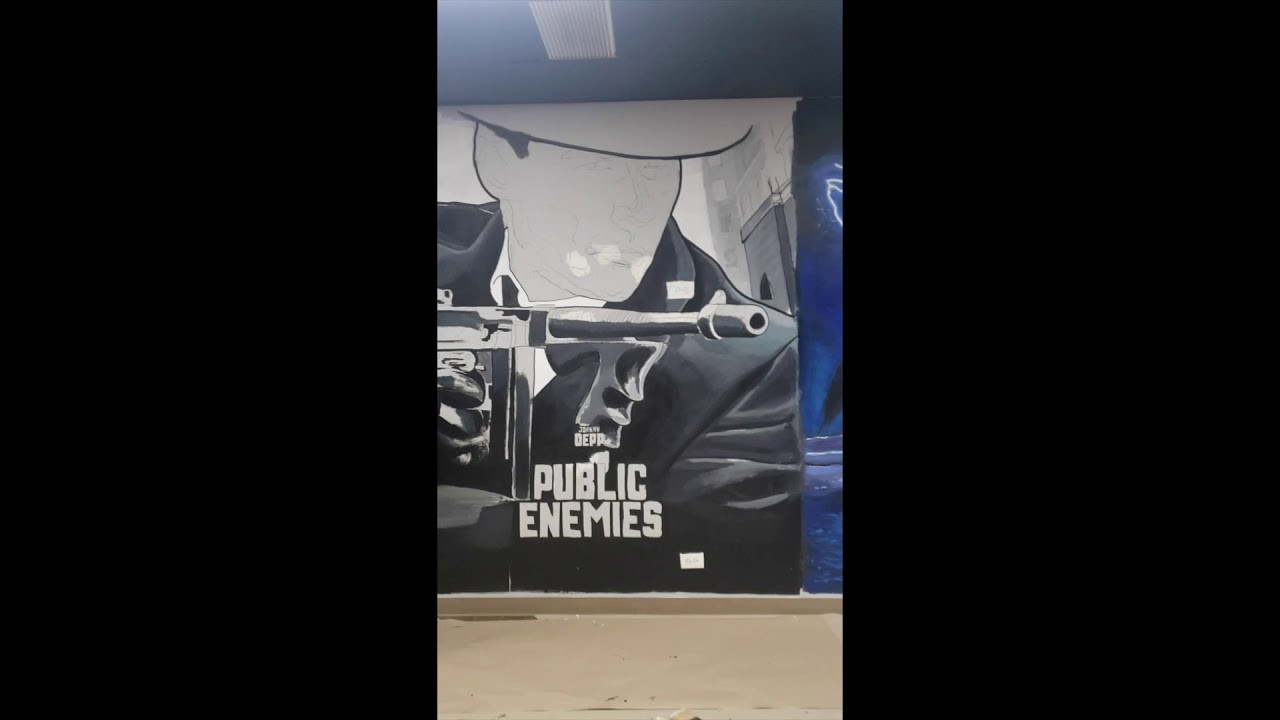 Javier Paints Mural Of |JOHNNY DEPP| inside Vape Town (Coming Soon 2021)