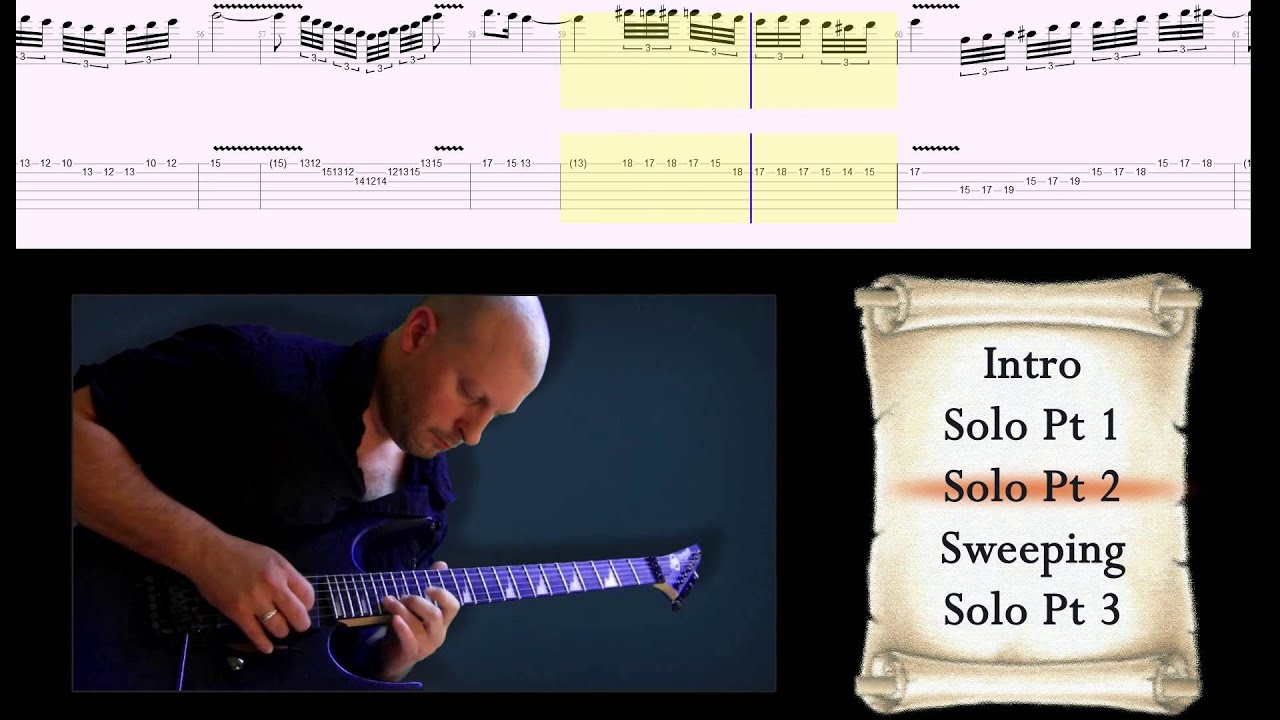 How to play Guitar : Gladiator / Honor Him