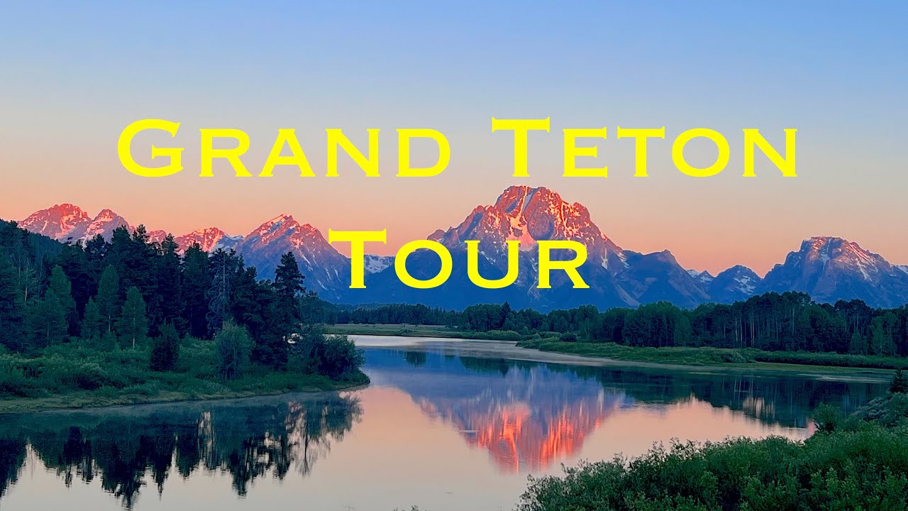 Exploring Grand Teton by road and a boat ride in Jenny Lake. #grandteton