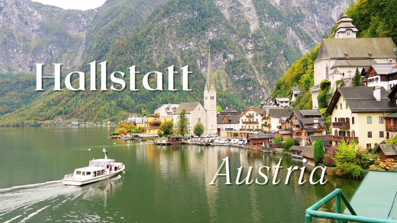 Hallstatt, Austria in 4K | Peaceful Lakeside Views & Alpine Charm