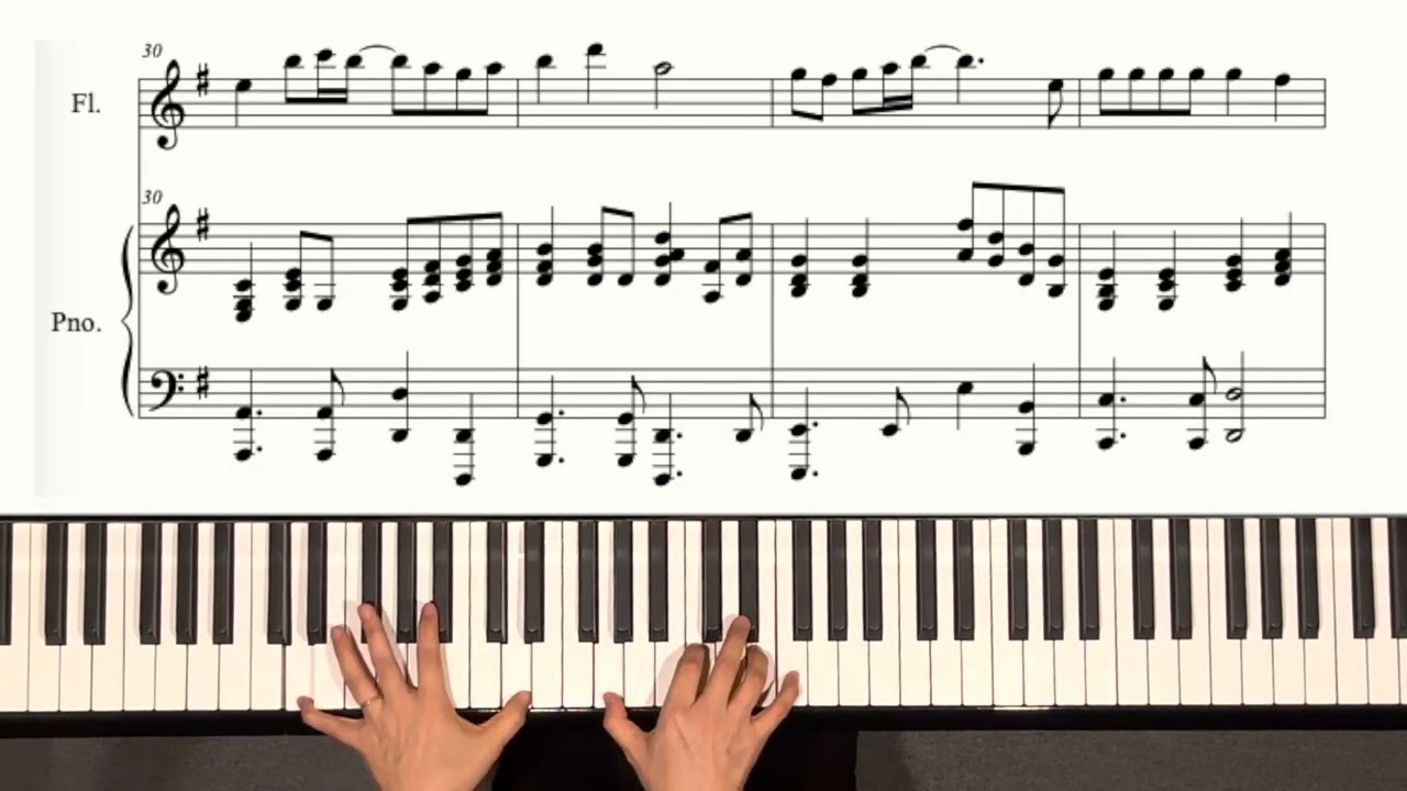 [플루트 & 피아노] 비 준비하시니 I  Flute & Piano I Psalm 147