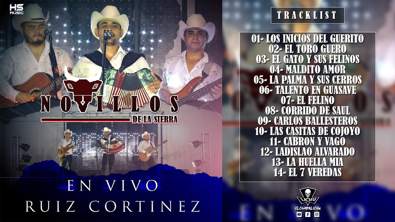 Novillos de la Sierra - En Vivo Ruiz Cortines 2020 (DISCO COMPLETO)