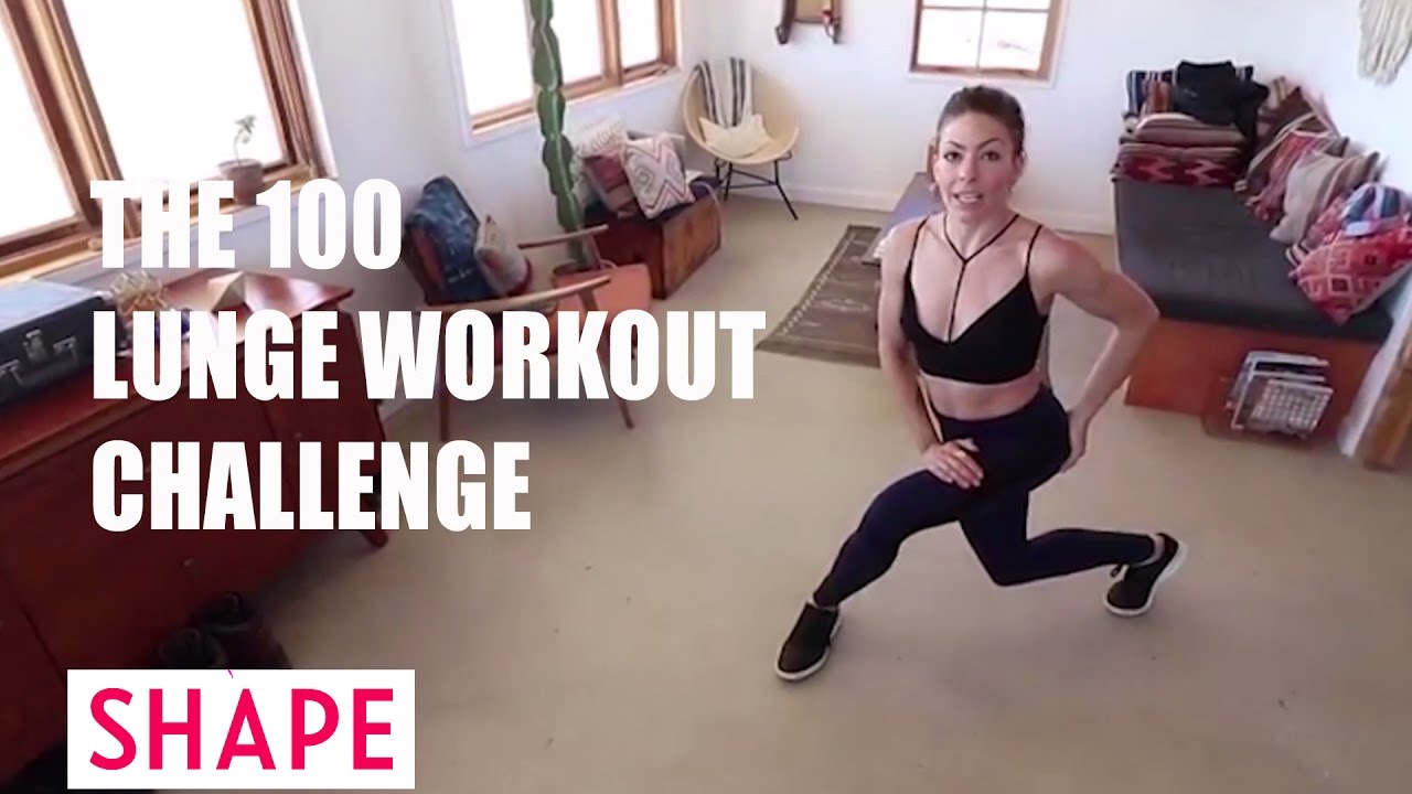 The 100 Lunge Workout Challenge