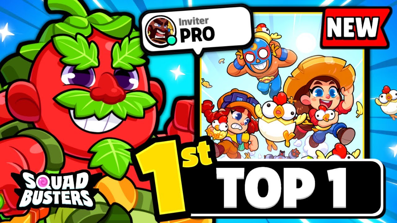 Game INSANE avec des PRO sur Squad Busters !