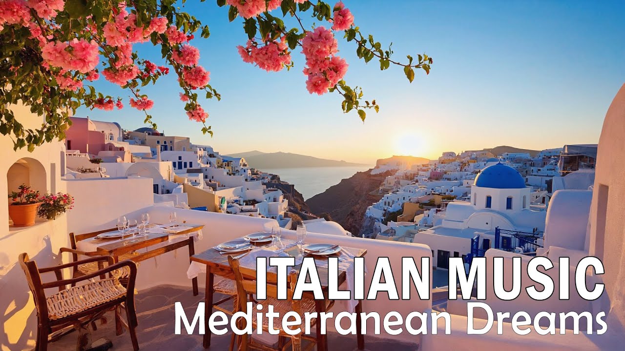 ☕ Italian Coast Serenity  Relaxing Mediterranean Music & Peaceful Vibes 🌊✨