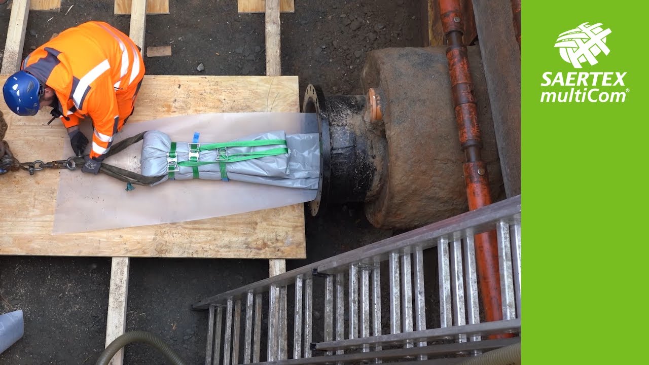Grabenlose Sanierung mit dem SAERTEX-LINER H2O in Torgau