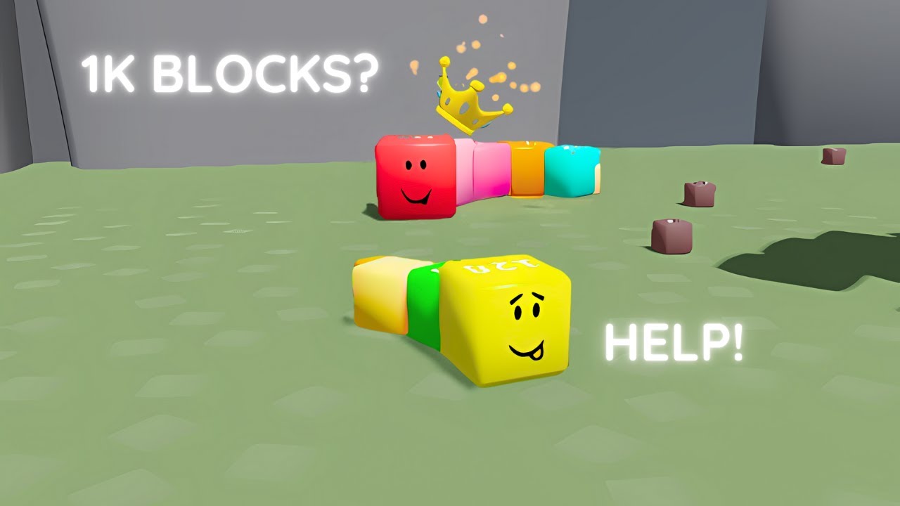 I REACHED 1K! | Roblox Worm 2048