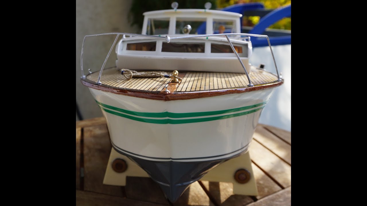 Graupner Commodore - Trimm- und Testfahrt nach Neuaufbau