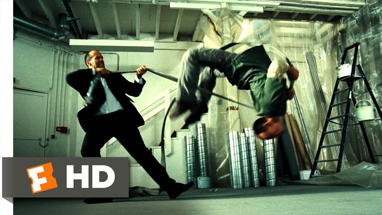 Transporter 2 (5/5) Movie CLIP - Fire-Hose Fray (2005) HD